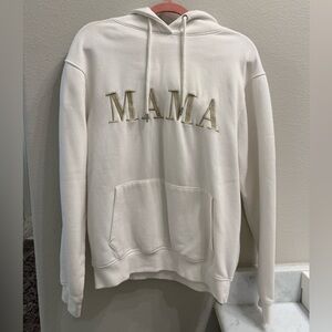 White 'MAMA' Hoodie